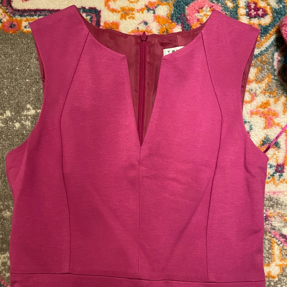 Trina Turk pink fitted dress